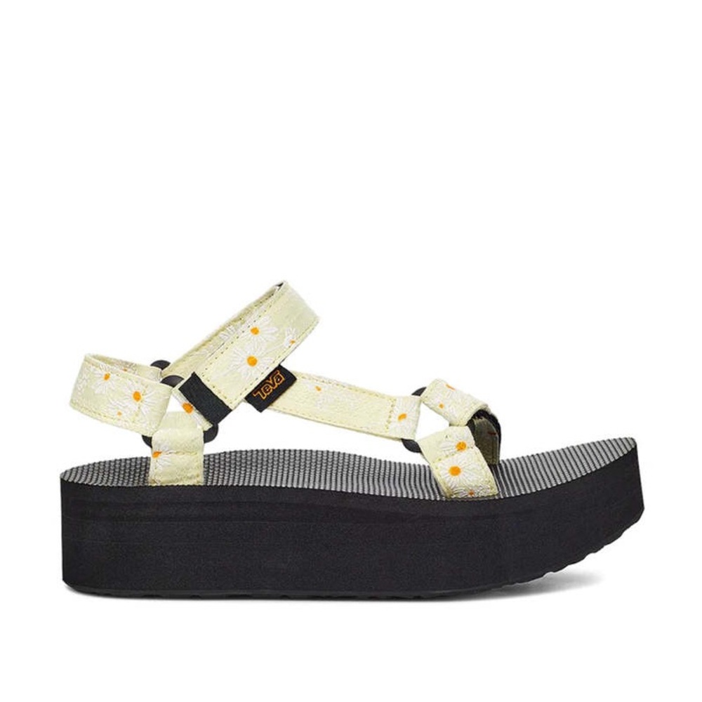 Teva Women's Adjustable Strap Sandals in Cream - Picture 6 of 12